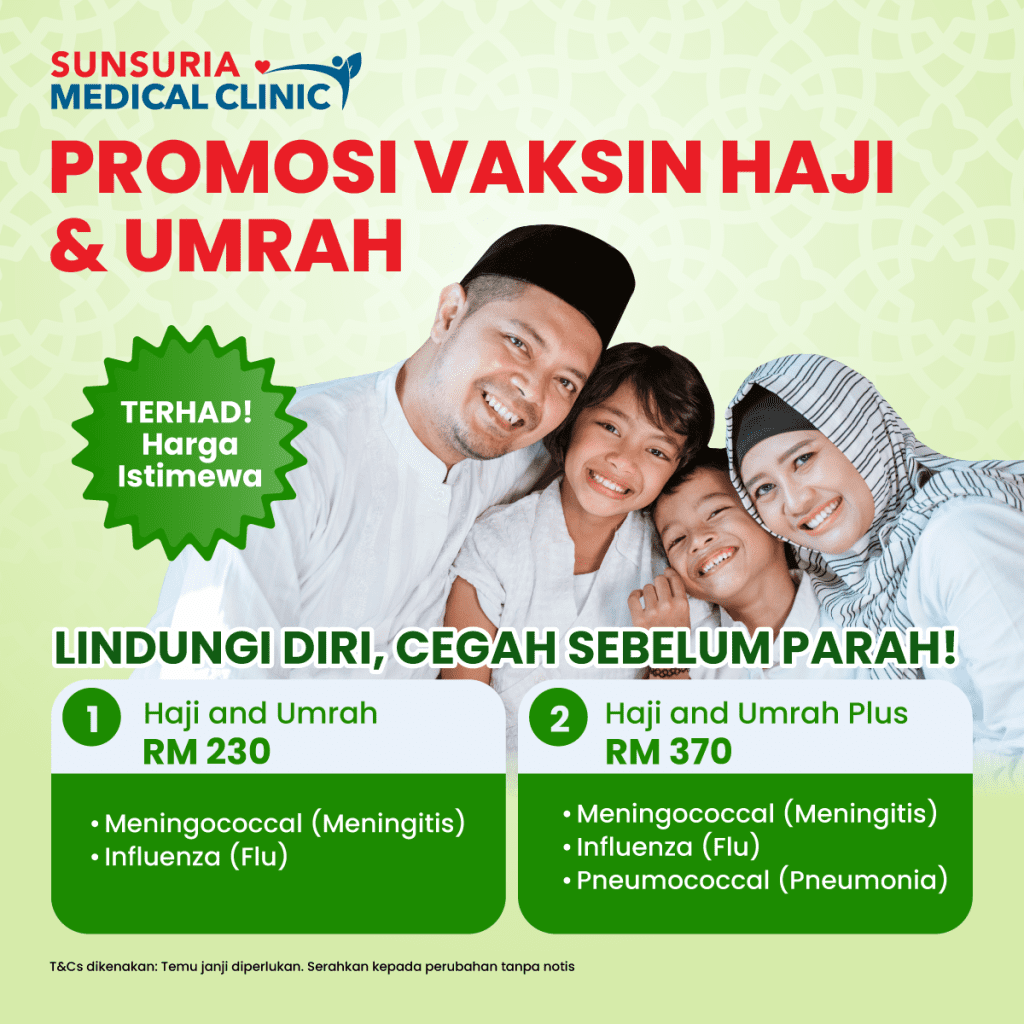 Haji-&-Umrah Sunsuria Medical Clinic - Affordable Clinic for Health Screening & X-ray in Sepang, Nilai